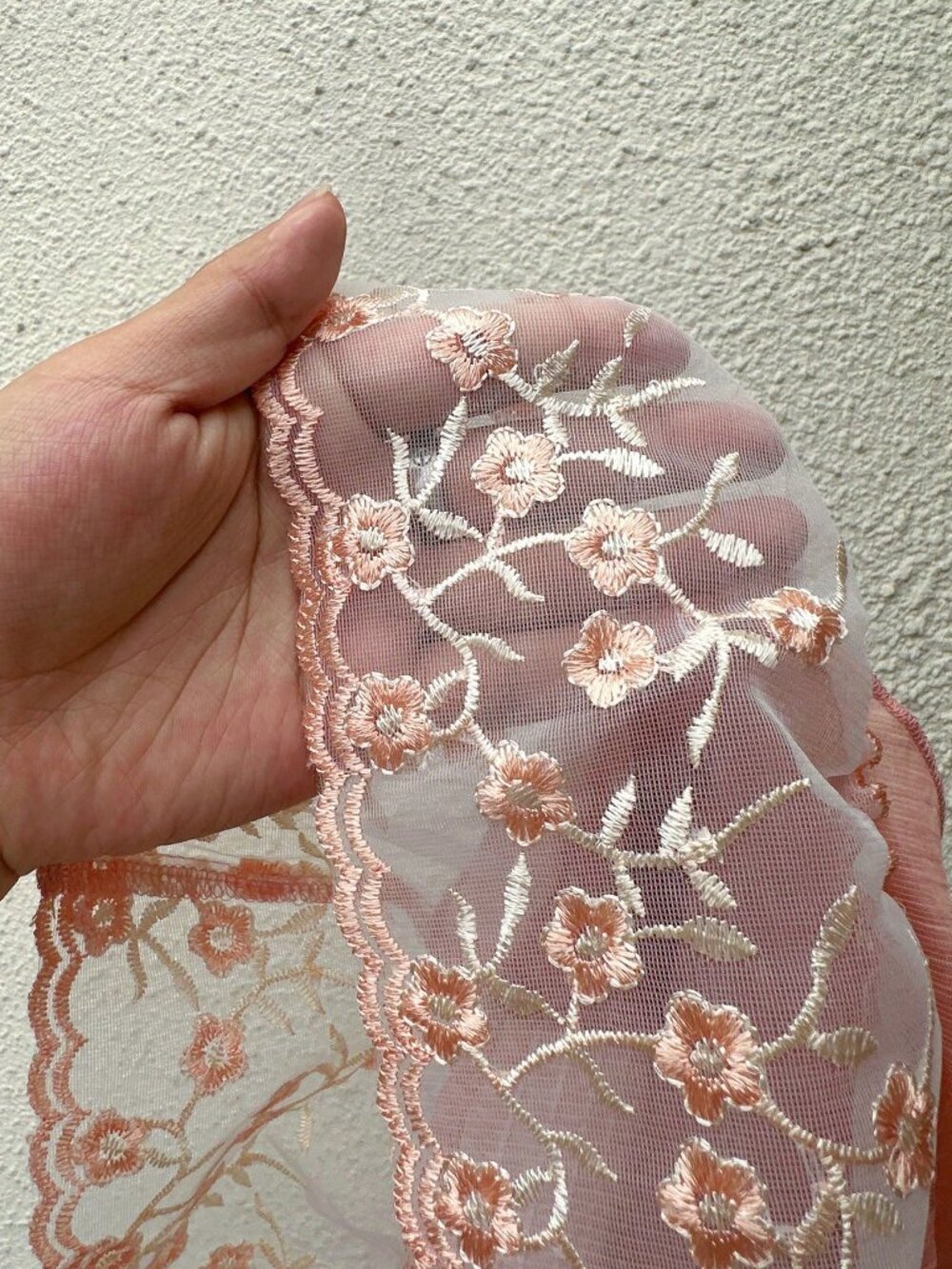 Pink Boho Women's Romantic Lace Patchwork Tassel Pendant Neck Blouse - Picture 7 of 7
